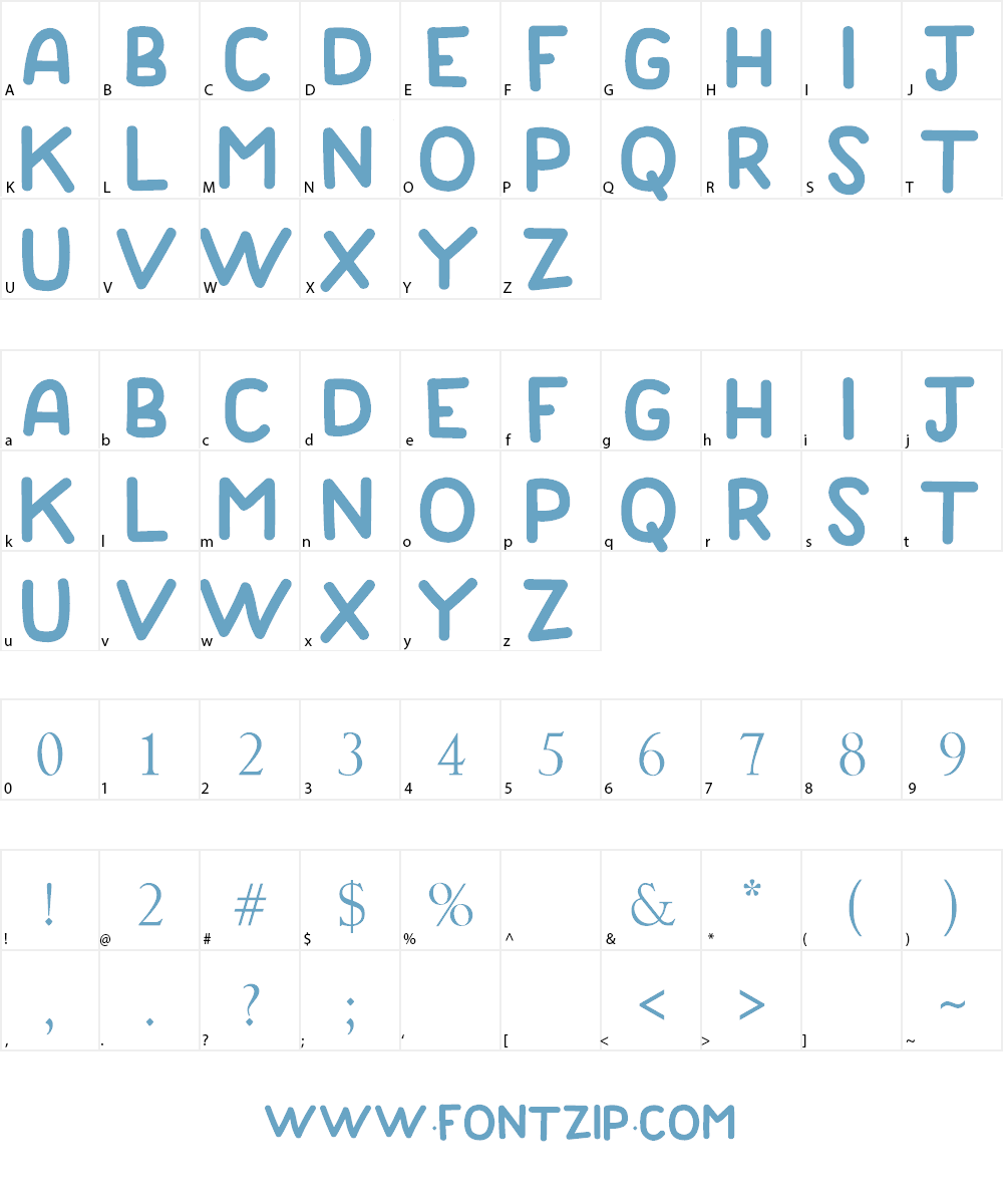 GOOD DADDY Font Character